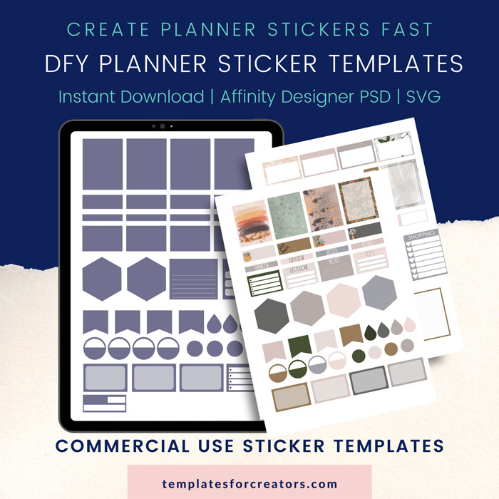 Commercial-Use-Planner-Sticker-Templates